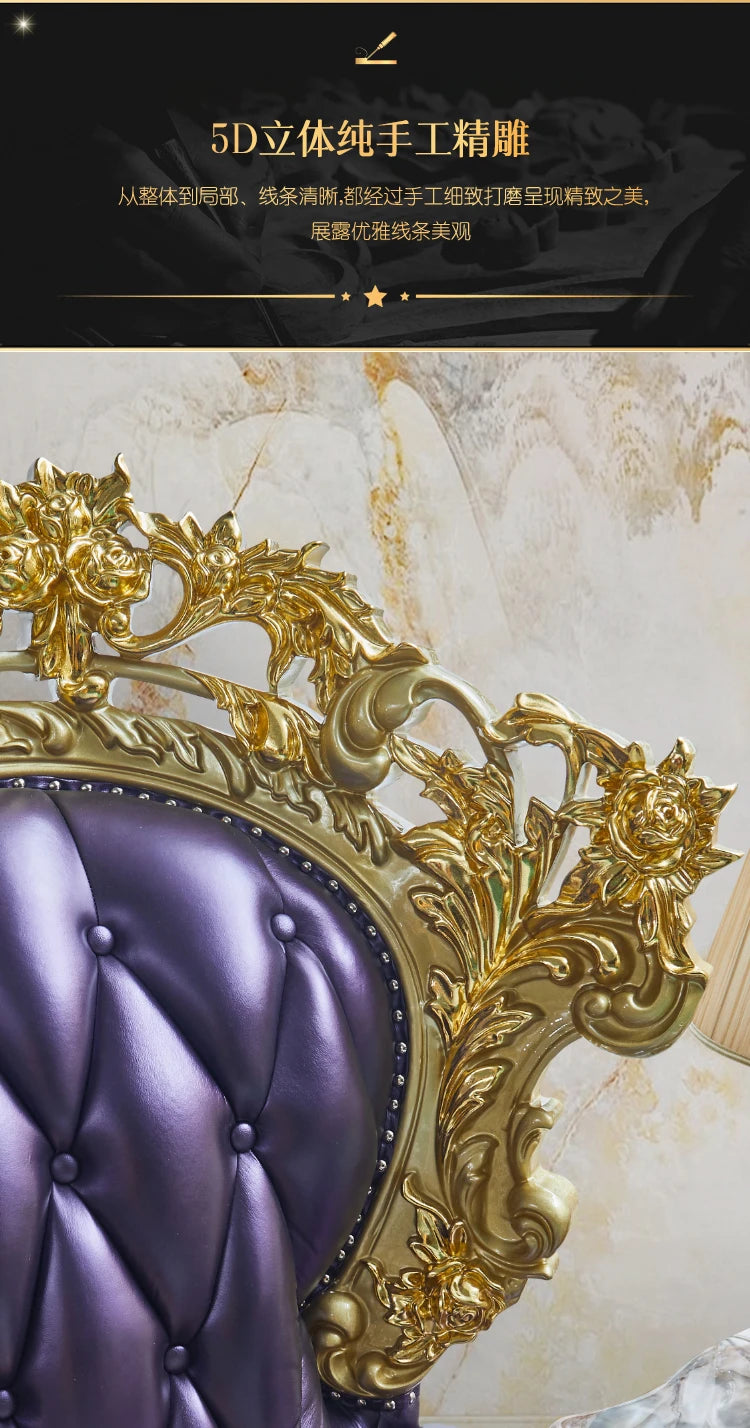 Classic Europe Sofas Armrest Comfortable Elegant Corner Sofas Romantic Double Cushion Sedie Da Soggiorno Home Decoration