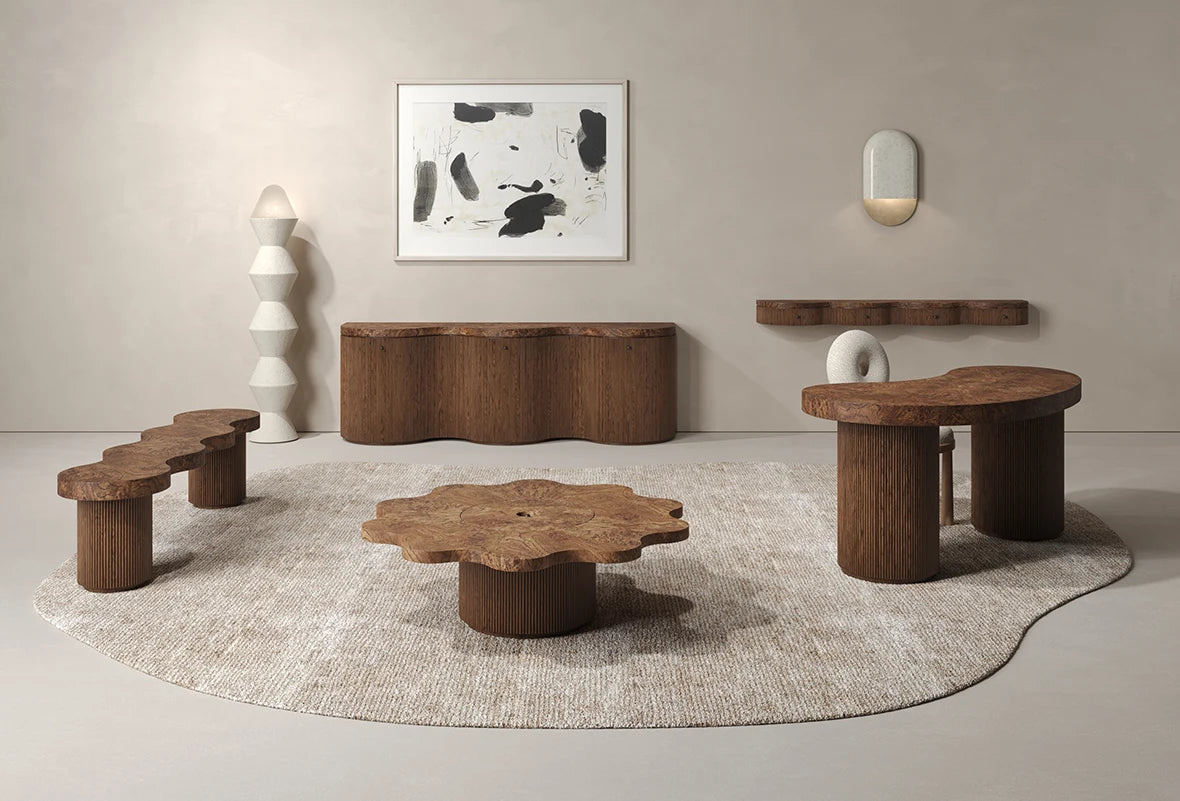 4 Waves Wooden Sideboard Living Room Wedding Rental Wooden Bar Cabinet Buffet Cabinet Sideboard