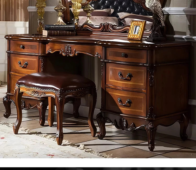 Desk Set Dressing Table Large Bedroom Style Nordic Dressing Table Luxury Aesthetic Specchio Da Parete Home Furnitures