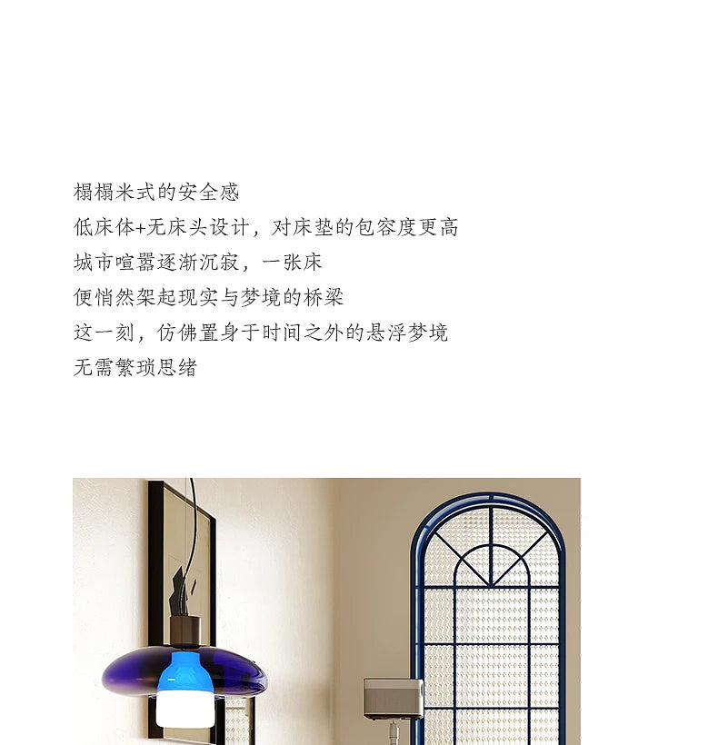 Italian Metal Beds 200×180cm Floating Designer Luxury Loft Double Bed Frames Cabinets Adults Cama Matrimonial Furniture Home