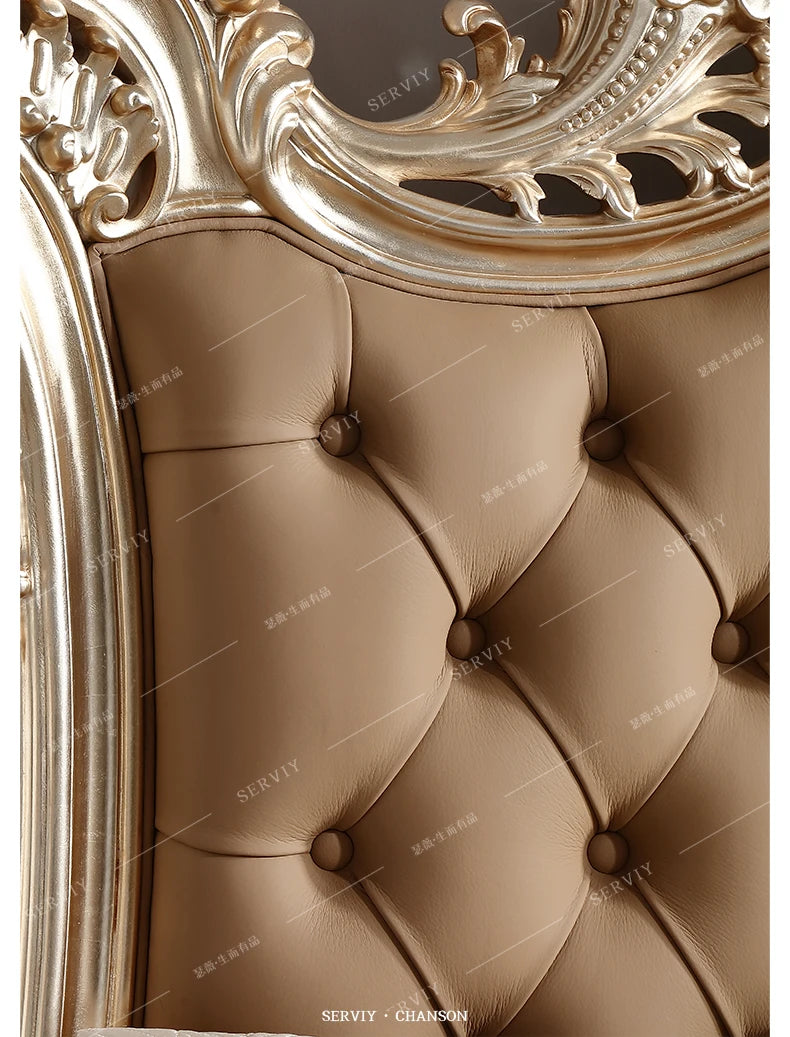 Modern Aesthetic Bed Cabinets Frame Legs Double Princess Bed Side Table King Size Muebles Para El Hogar House Accessories