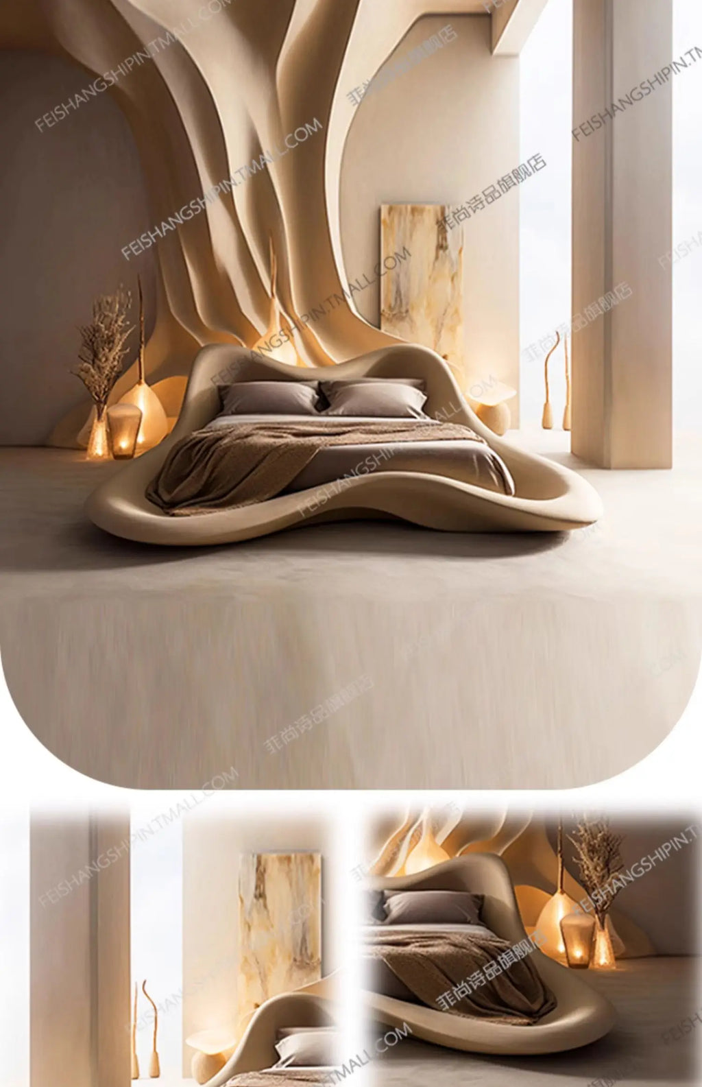 Storage Luxury Bed Headboard Master Bedroom Nordic Princess Bed Hotel Nightstands Muebles Para Dormitorio House Accessories