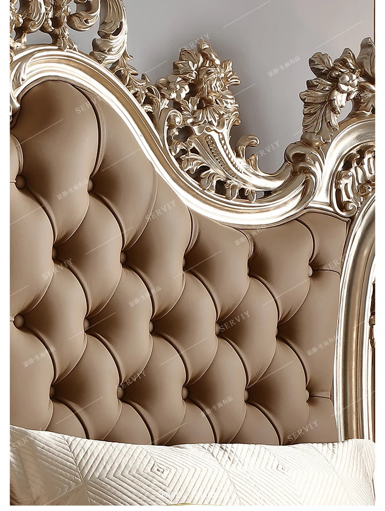 Modern Aesthetic Bed Cabinets Frame Legs Double Princess Bed Side Table King Size Muebles Para El Hogar House Accessories