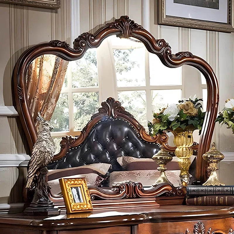 Desk Set Dressing Table Large Bedroom Style Nordic Dressing Table Luxury Aesthetic Specchio Da Parete Home Furnitures