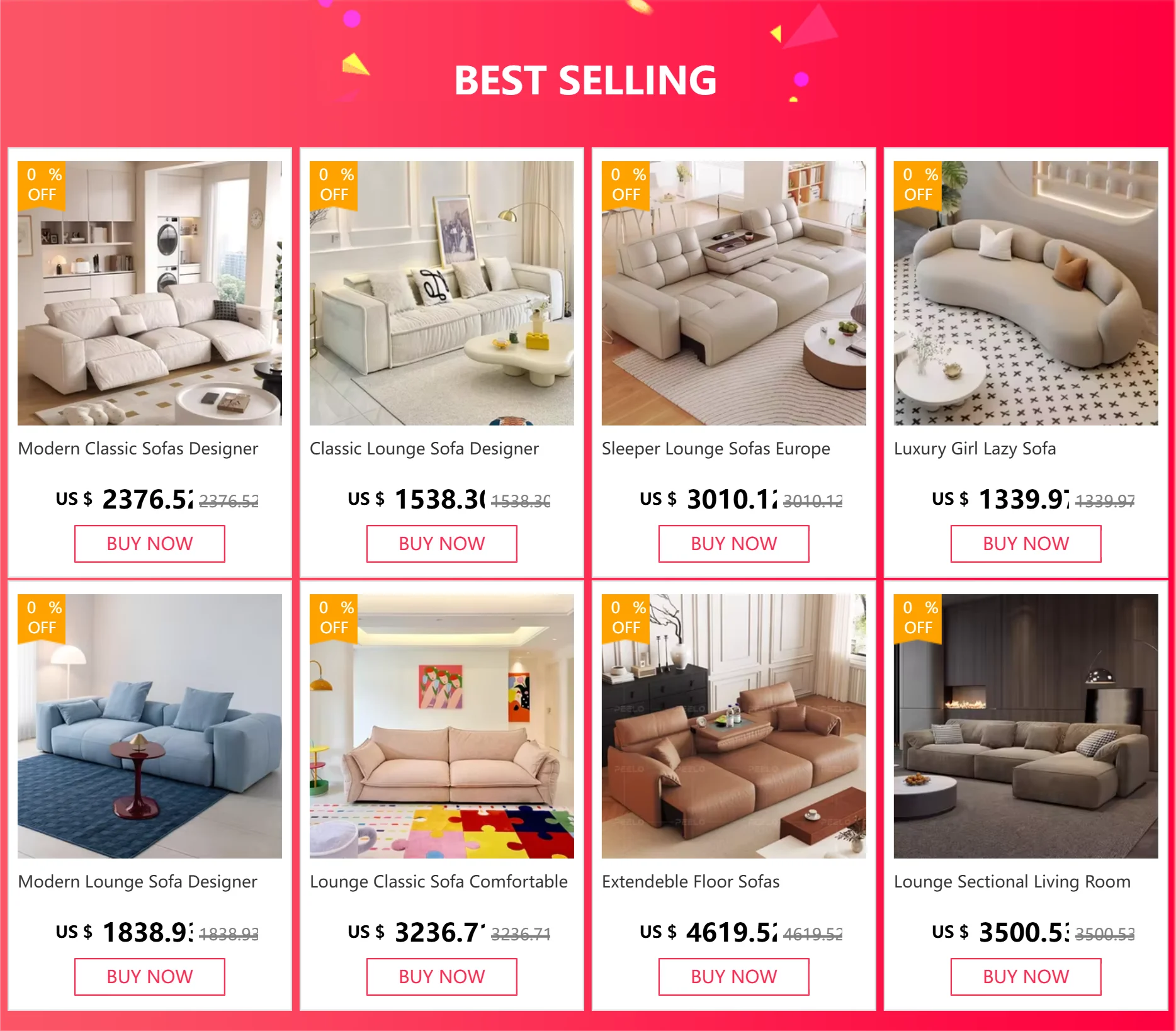 Classic Europe Sofas Armrest Comfortable Elegant Corner Sofas Romantic Double Cushion Sedie Da Soggiorno Home Decoration