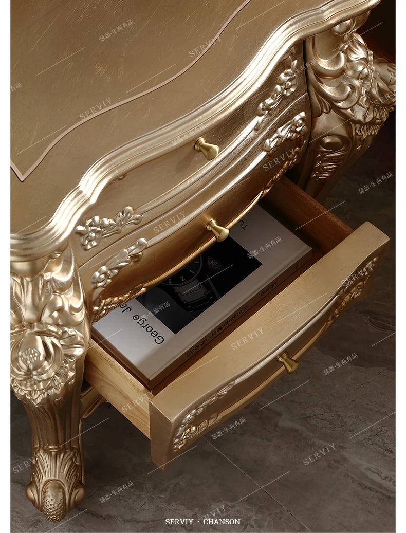 Modern Aesthetic Bed Cabinets Frame Legs Double Princess Bed Side Table King Size Muebles Para El Hogar House Accessories