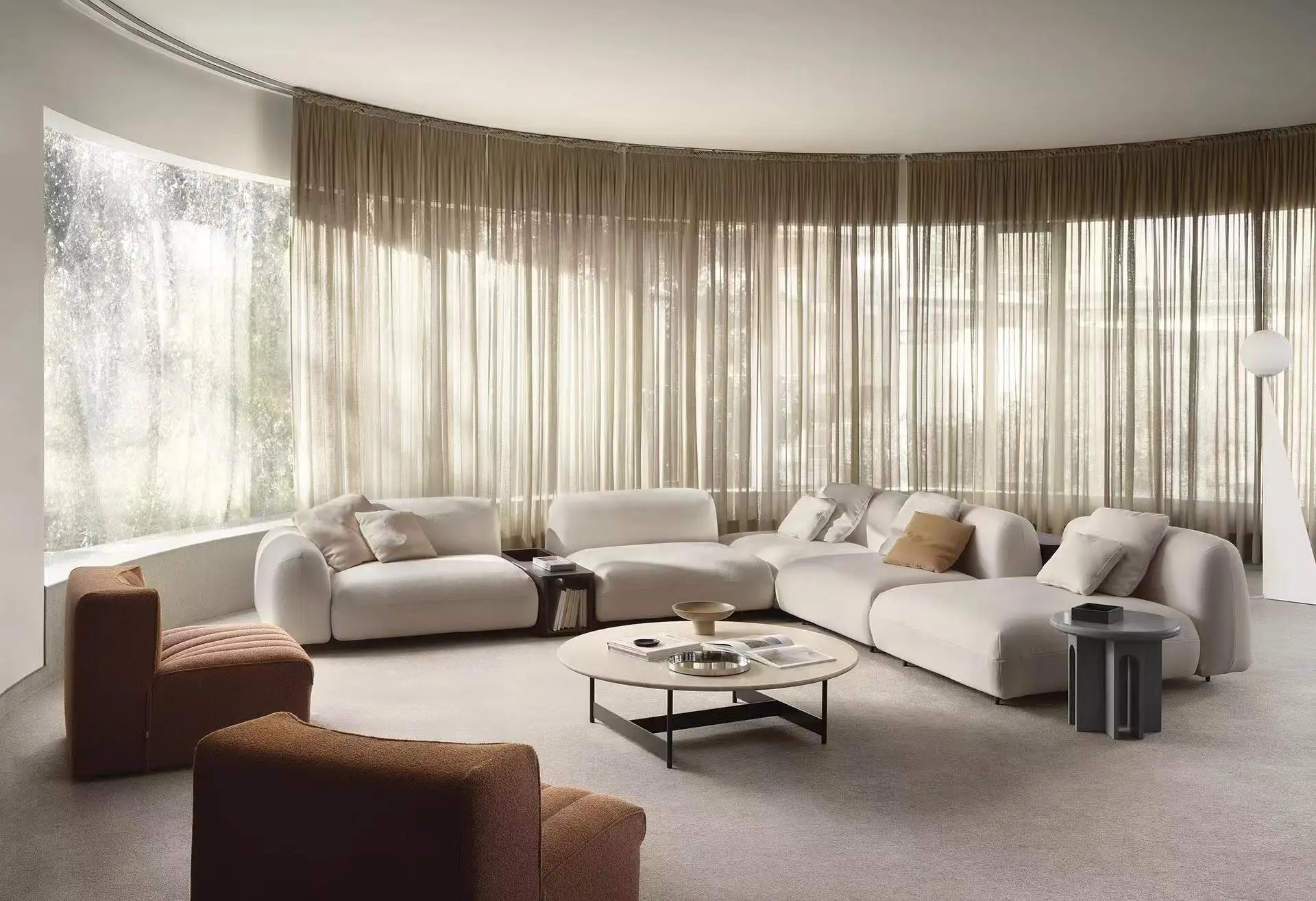 Relaxing Cheap Living Room Sofas Gaming Luxury Designer Curved Modern Sofas Corner Nordic Children Wood Divano Home Furniture