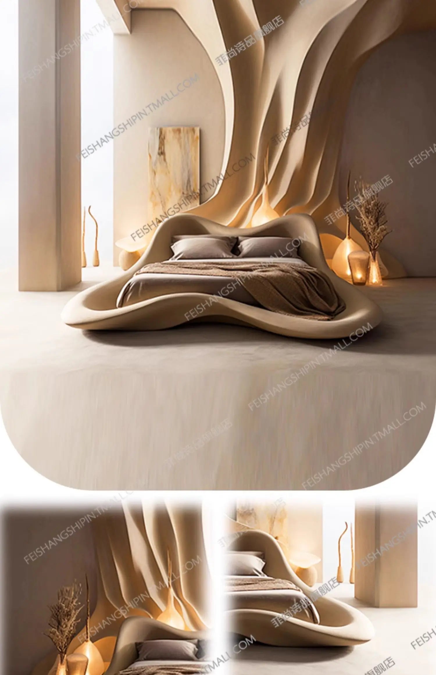 Storage Luxury Bed Headboard Master Bedroom Nordic Princess Bed Hotel Nightstands Muebles Para Dormitorio House Accessories