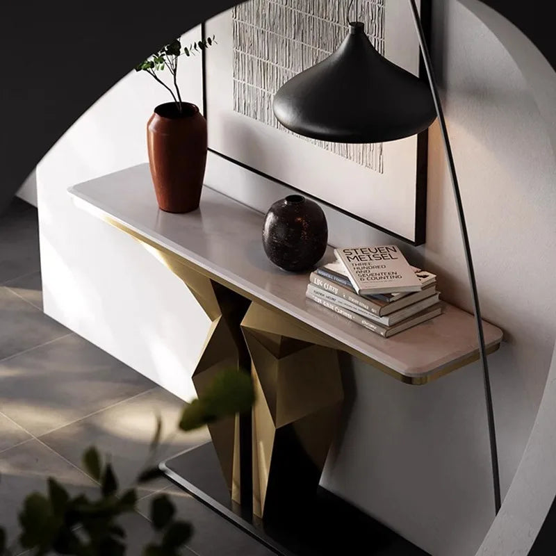 Hallway Entryways Table Design Beauty Modern Luxury Console Table Decoration Wooden Entrance Console Living Room Cabinet