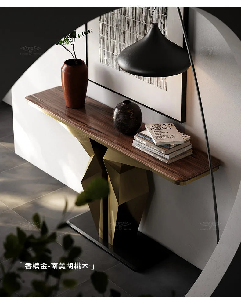 Hallway Entryways Table Design Beauty Modern Luxury Console Table Decoration Wooden Entrance Console Living Room Cabinet