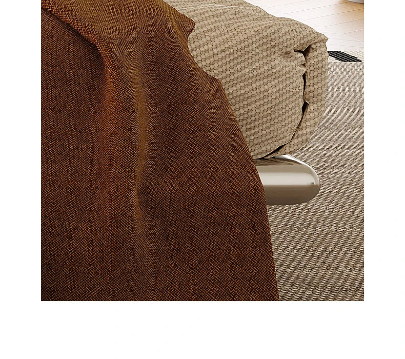 Italian Metal Beds 200×180cm Floating Designer Luxury Loft Double Bed Frames Cabinets Adults Cama Matrimonial Furniture Home