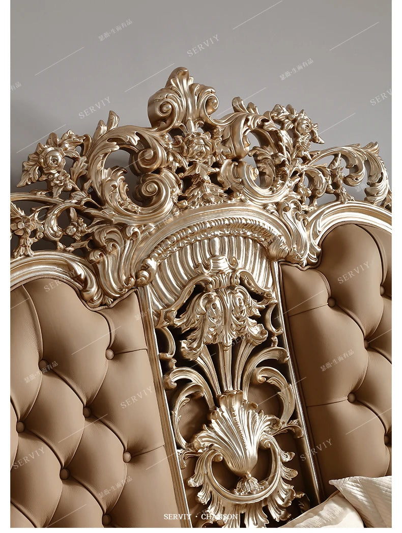 Modern Aesthetic Bed Cabinets Frame Legs Double Princess Bed Side Table King Size Muebles Para El Hogar House Accessories